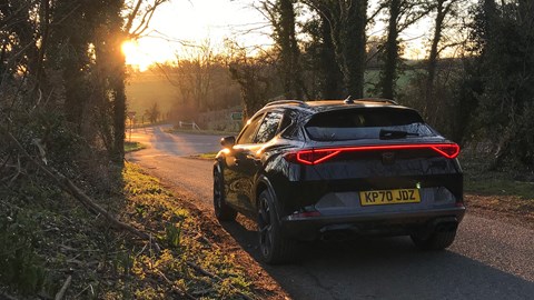 Cupra Formentor sunset