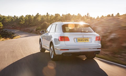 Q7-esque rear end has all the shape and tension of a baggy sofa