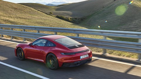 Porsche 911 GTS rear view