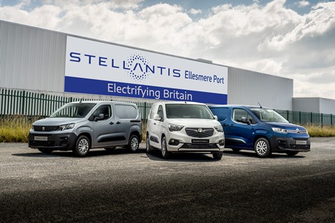 Vauxhall's new Ellesmere Port EV van factory