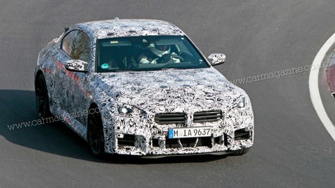BMW m2 spyshot