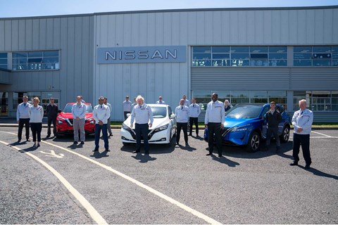 PM Boris Johnson visited Nissan's factory as it announced its gigafactory investment