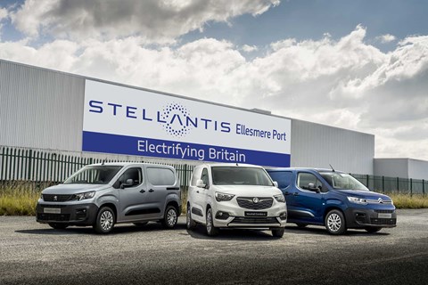 Liverpool's Ellesmere Port plant will build electric vans for Vauxhall, Citroën and Peugeot