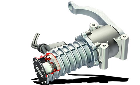 Electromechanical rotary dampers can be used to recuperate energy 