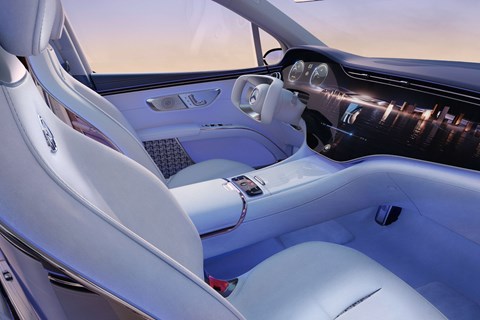 maybach eqs interior