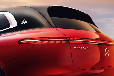 maybach eqs rear