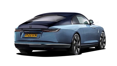 Our CGI depicts the new all-electric Rolls Spectre coming in 2023