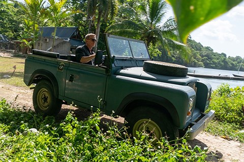 Land Rover Series III in No Time To Die