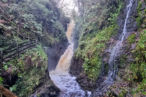 glenariff waterfall