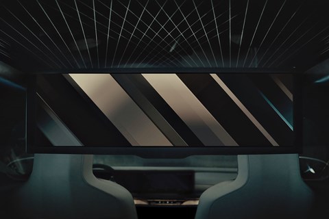 BMW i7 interior teaser