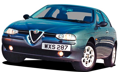 Alfa 156's hidden rear door handle a stroke of genius