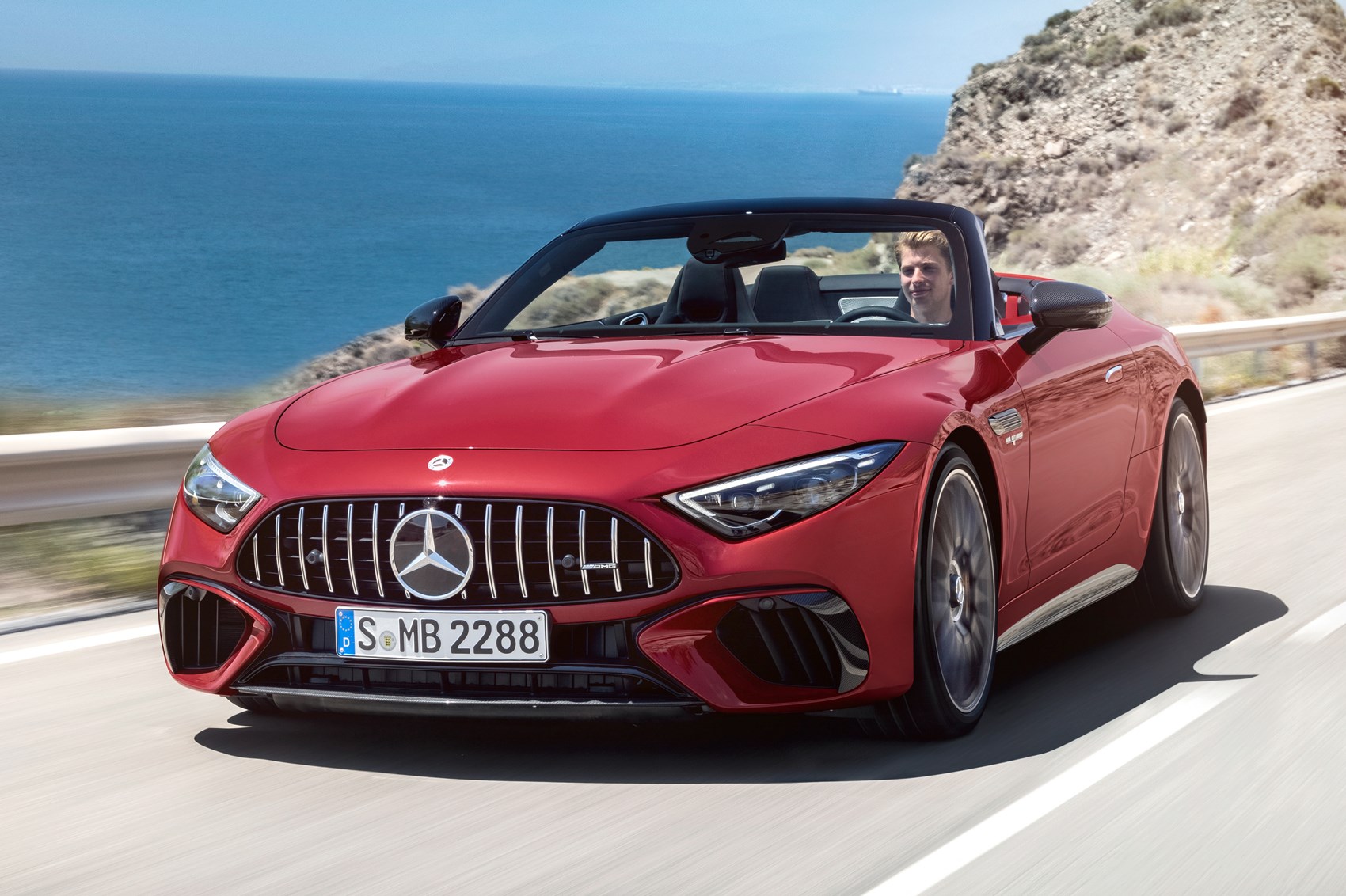 Allnew Mercedes SL convertible revealed droptop going back to its