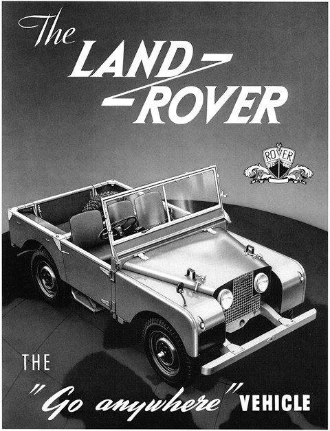 'The Land Rover' was once simply the model name