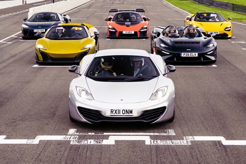 10 years of McLaren Automotive supercars