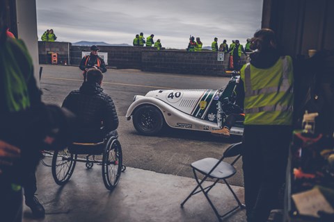 Morgan at Race of Remembrance 2021