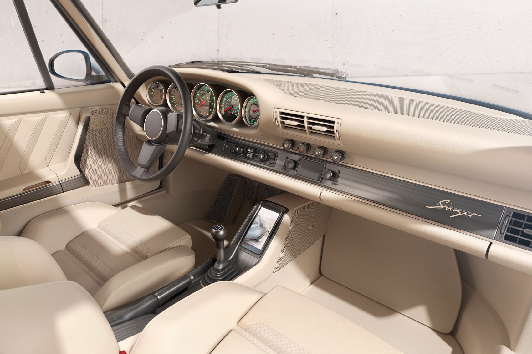 100+ Impossibly Beautiful Singer Porsche Interiors