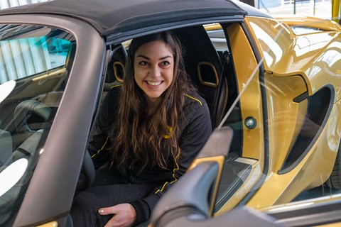 Elisa Artioli and the final Lotus Elise