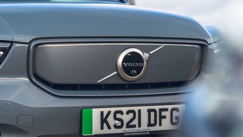 Volvo XC40 Recharge front detail