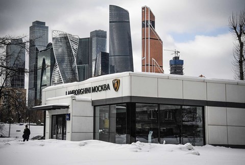 Lamborghini is suspending operations in Russia over its invasion of Ukraine (Getty)