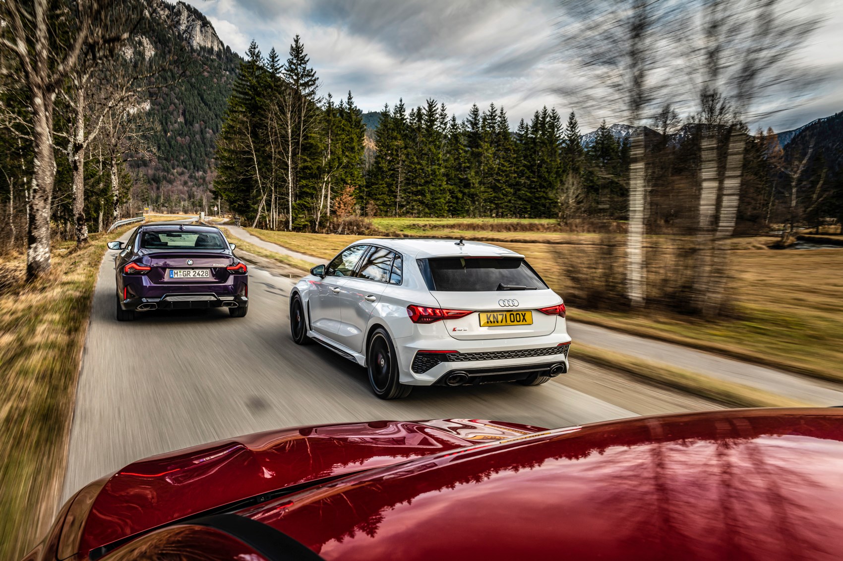 BMW M240i vs Audi RS3 vs Mercedes-AMG A45S group test (2022) review