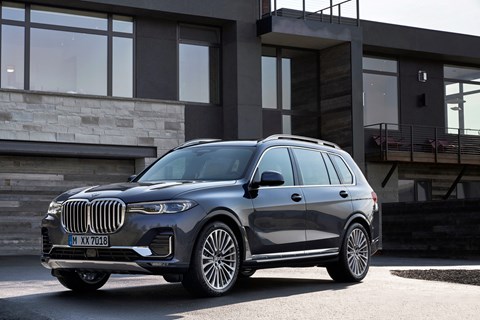 BMW X7 front quarter