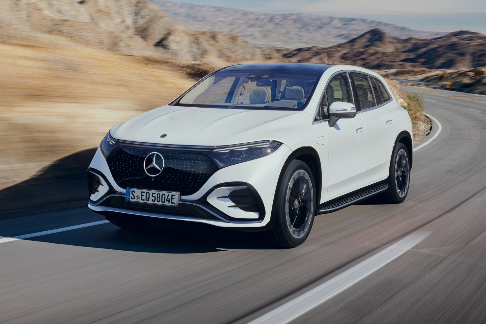 Mercedes EQS SUV priced from £129,170 - looks rad, goes like crazy