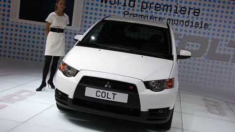 Mitsubishi Colt: a world debut at Paris