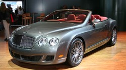 Bentley Continental GTC - Detroit motor show 2009