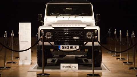 2 millionth Land Rover Defender has sold for an astonishing £400k