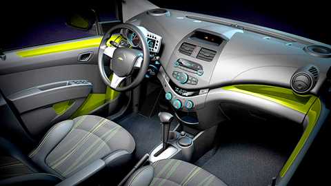 Chevrolet Spark interior 