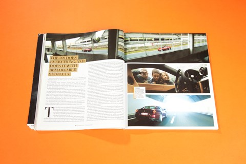 The 599 does everything, and does it with remarkable subtlety