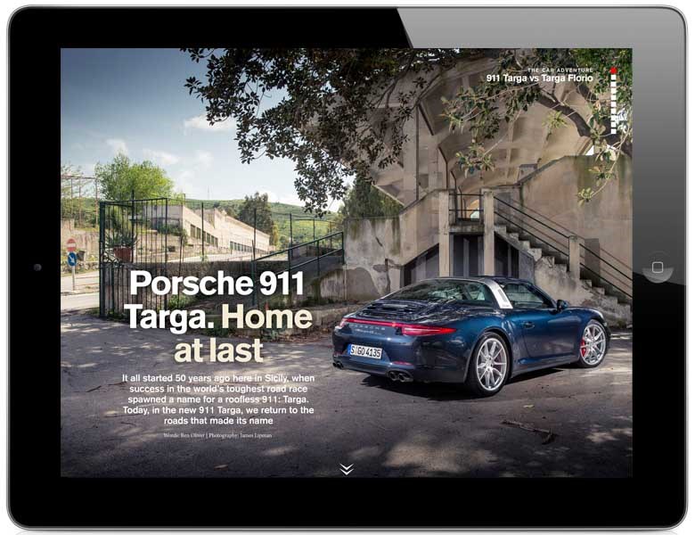 Porsche 911 Targa, Feb 2015