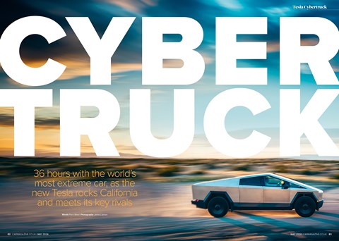 Tesla Cybertruck: CAR's first electric pick-up Giant Test