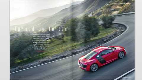 The Big Drive story: we take the V10-powered Audi R8 to the highest mountain road in Spain