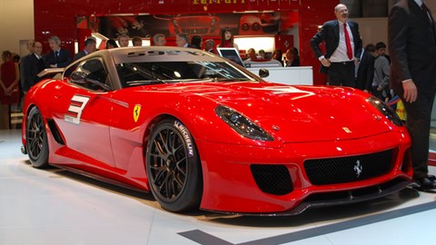 Ferrari 599XX unveiled at Geneva motor show 2009
