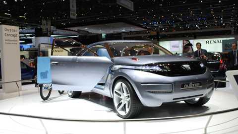 Dacia Duster at the Geneva motor show 2009