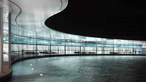 The existing McLaren Technology Centre in Woking