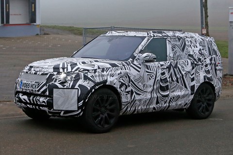 The new 2016 Land Rover Discovery on test