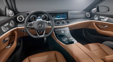 Officially unveiled: inside the new 2016 Merc E-class cockpit