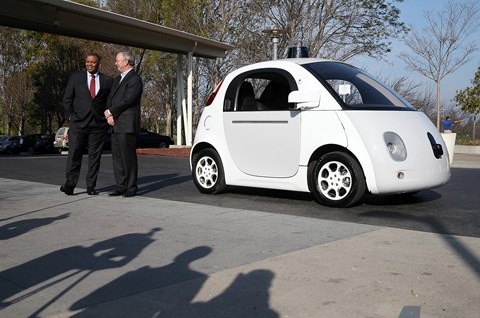 The Google autonomous car pilot (Getty Images)