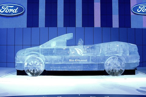 Ford's icebox Focus was so heavy its 2006 British motor show stand had to be reinforced