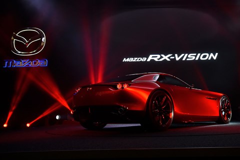 Rotary makes a comeback: the Mazda RX-Vision at Tokyo