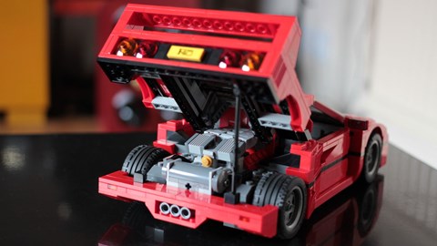 Lego Ferrari F40 kit was technically the cheapest new car tested in 2015