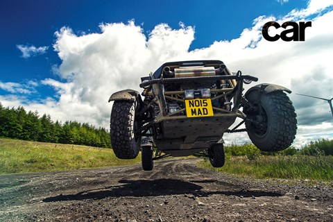 You're clear for take-off: the Ariel Nomad, airborne