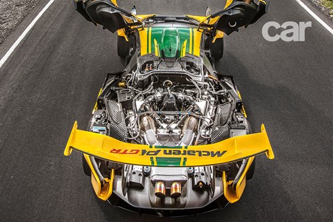 McLaren P1 GTR: excess all areas