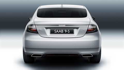 Saab's new 9-5. This time it's official