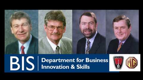 The 'Phoenix Four': John Towers, Nick Stephenson, Peter Beale and John Edwards. All roundly criticised in today's government report