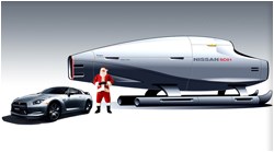 Nissan Santas sleigh