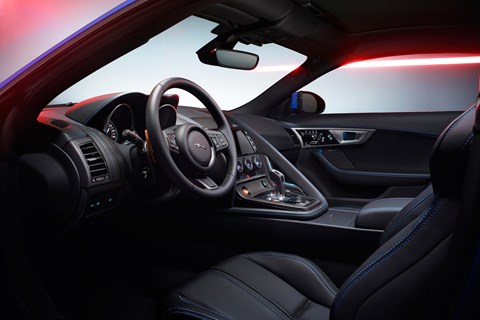 Inside the Jaguar F-type British Design Edition