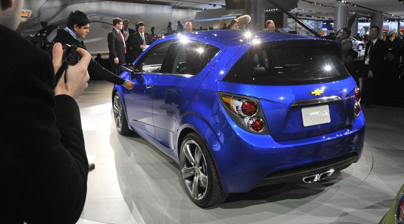 Chevrolet Aveo RS at Detroit motor show 2010